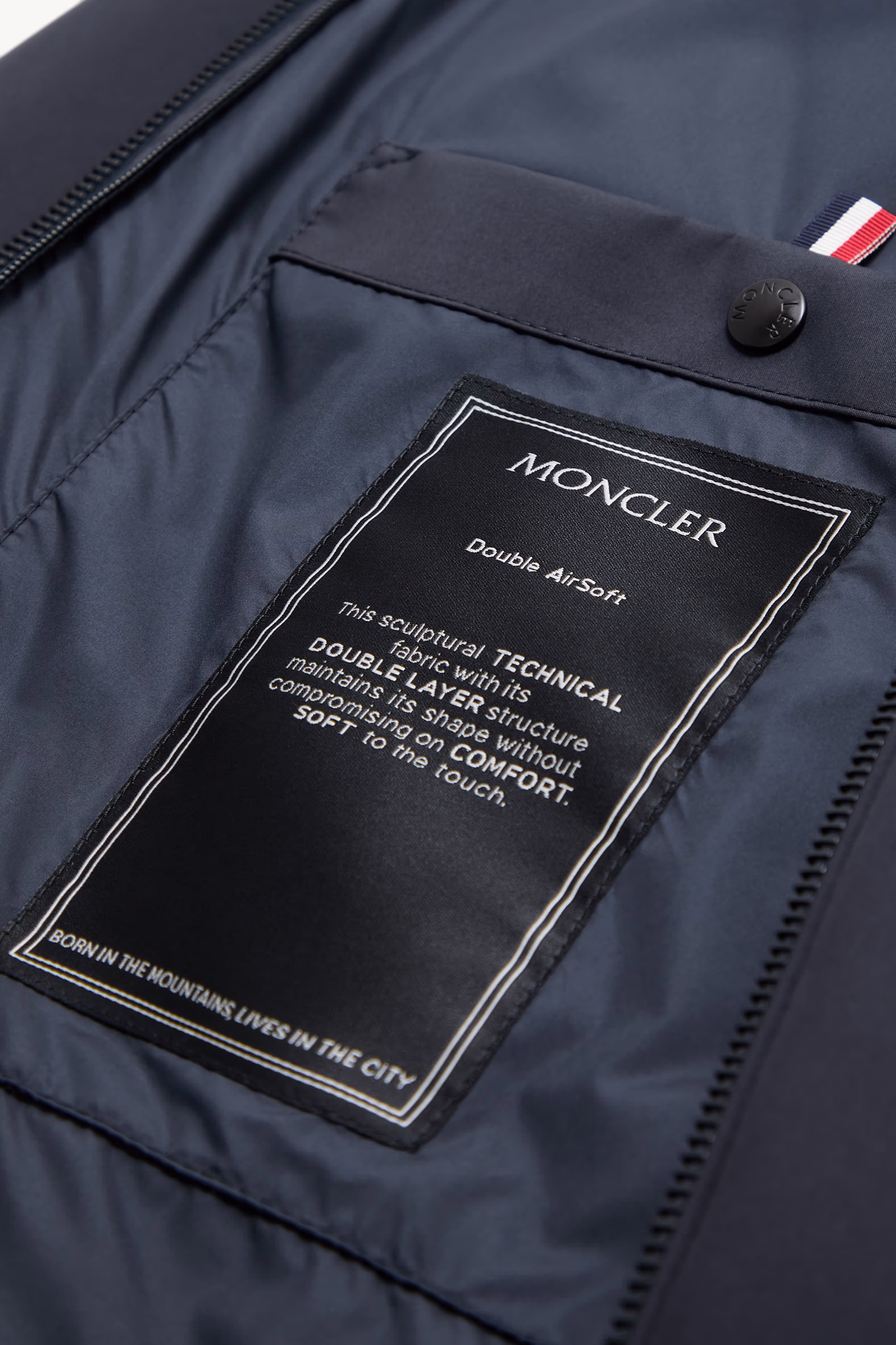 Epinal 3-in-1 Down Bomber Jacket Men Blue Moncler 9
